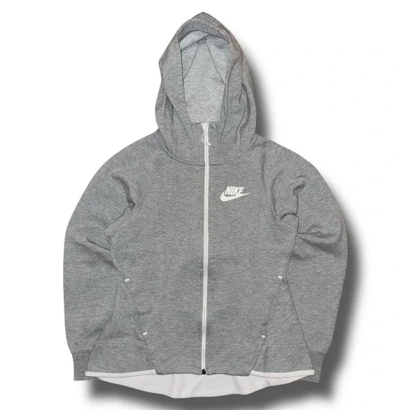 NIKE Tech Fleece Hoodie Women Small Sportswear Full Zip Windrunner 930759 - Picture 2 of 5